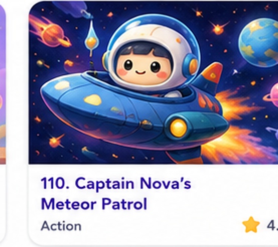 Captain Nova’s Meteor Patrol — free defense game starring Captain Nova