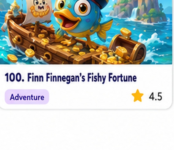 Finn Finnegan’s Fishy Fortune — free fishing rpg game starring Finn Finnegan