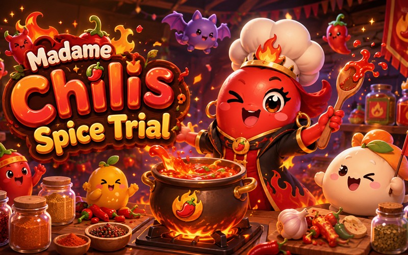 Madame Chili’s Spice Trial — free cooking challenge game starring Madame Chili