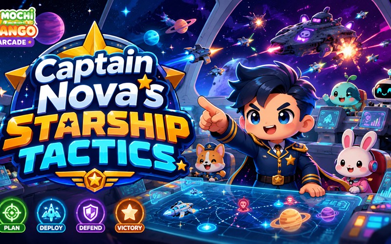 Captain Nova’s Starship Tactics — free tactics game starring Captain Nova