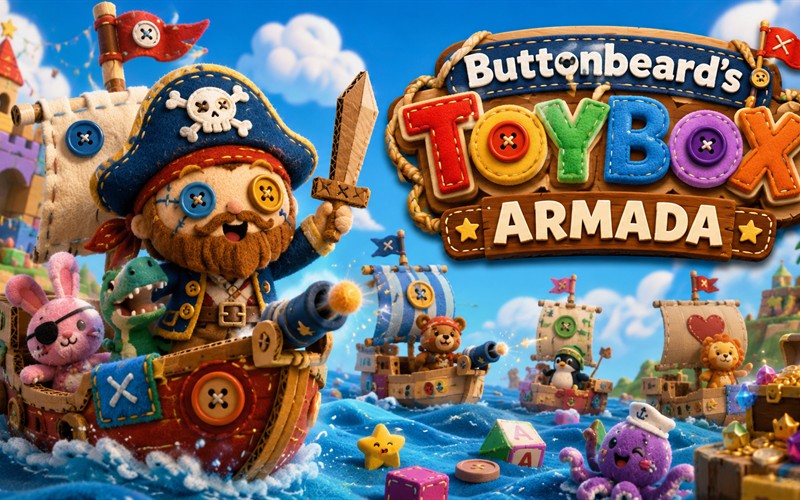 Buttonbeard’s Toybox Armada — free physics game starring Buttonbeard