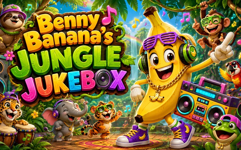 Benny Banana’s Jungle Jukebox — free rhythm game starring Benny Banana