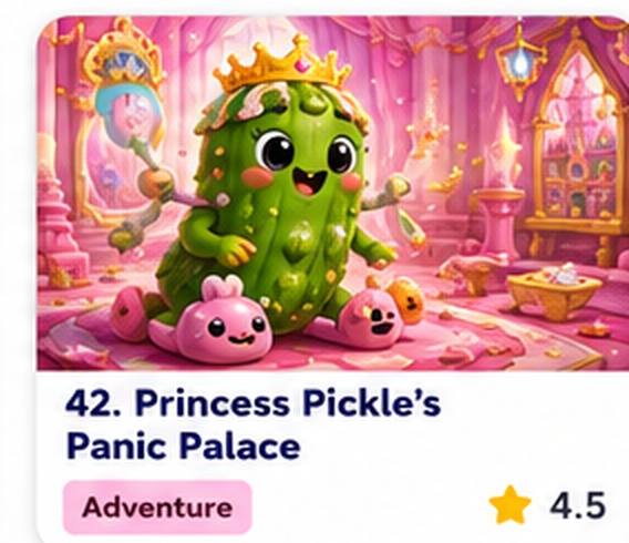 Princess Pickle’s Panic Palace — free time management game starring Princess Pickle