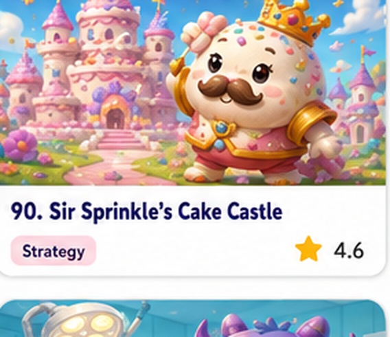Sir Sprinkle’s Cake Castle — free stacking defense game starring Sir Sprinkle
