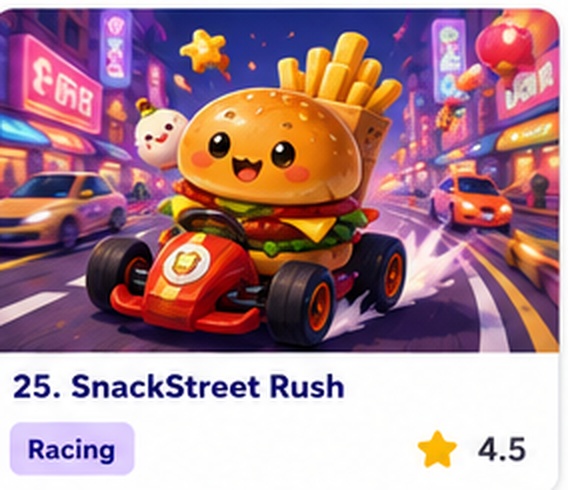 SnackStreet Rush — free time management game starring Chef BaoBao