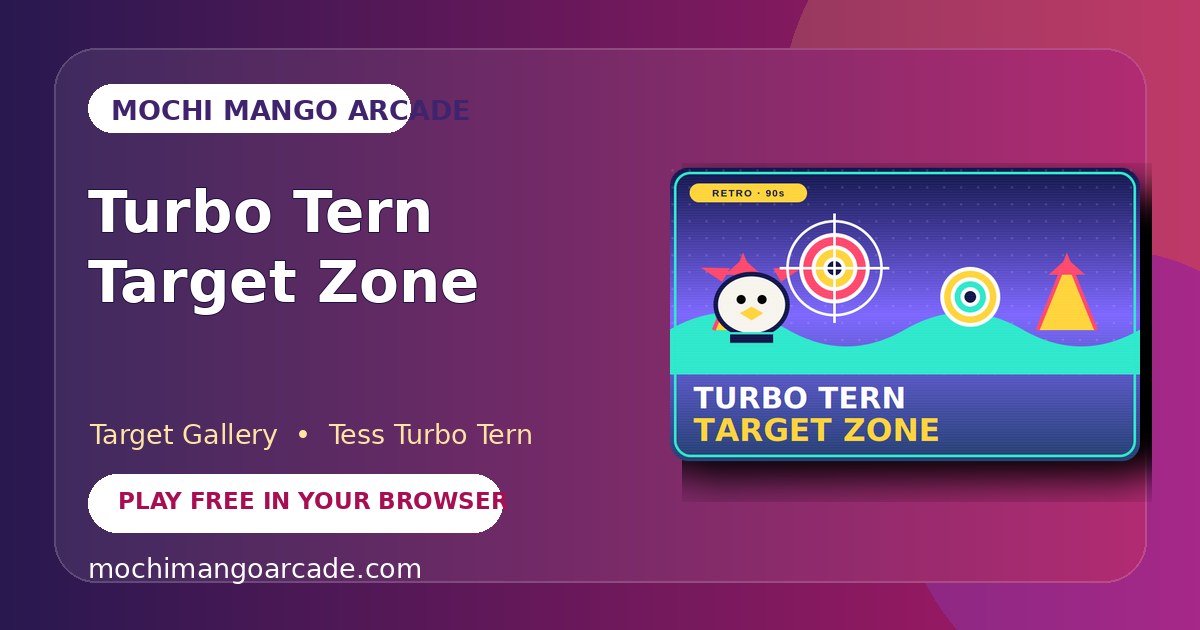 Turbo Tern Target Zone — free target gallery game starring Tess Turbo Tern